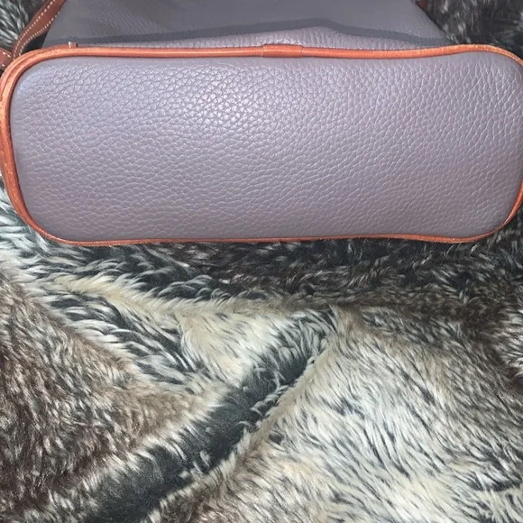 Dooney & Bourke Crossbody Grey/Brown Bag - Picture 11 of 16